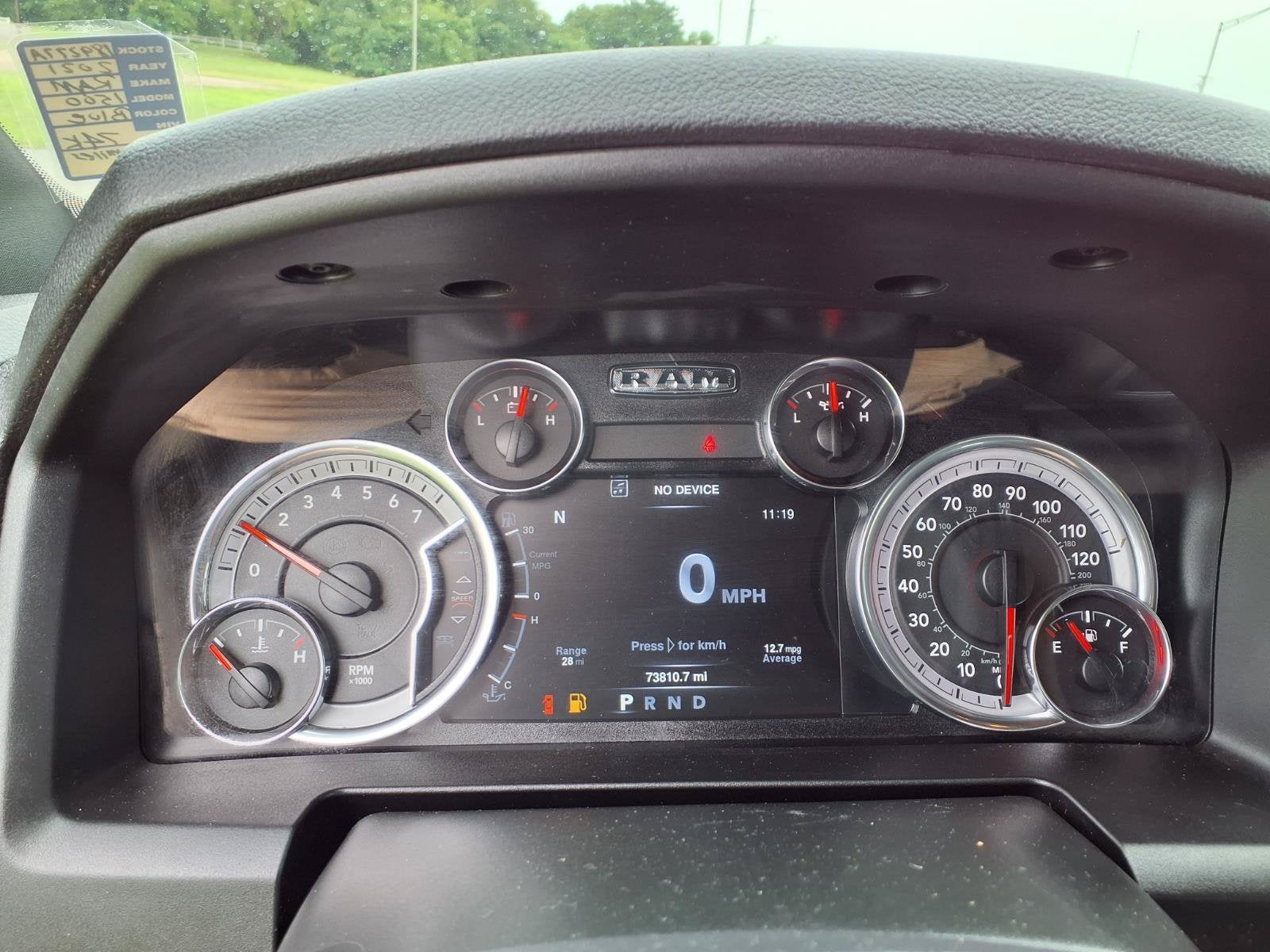 2021 RAM 1500 Classic SLT