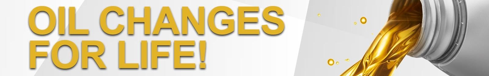 Oil Changes For Life!